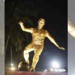 Estatua de Cristiano Ronaldo en la India genera polémica