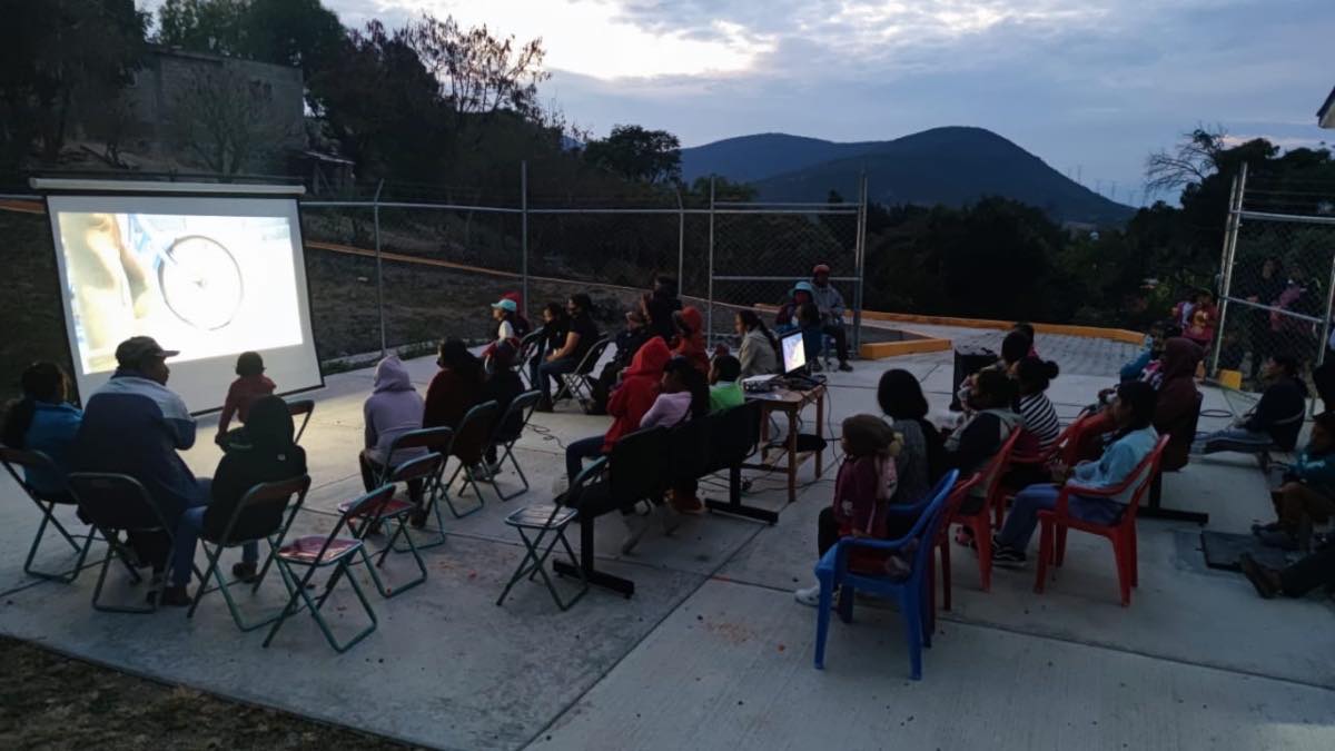 Cine para todos en Ocoyucan