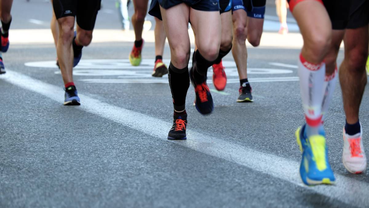Corredores Runners Race