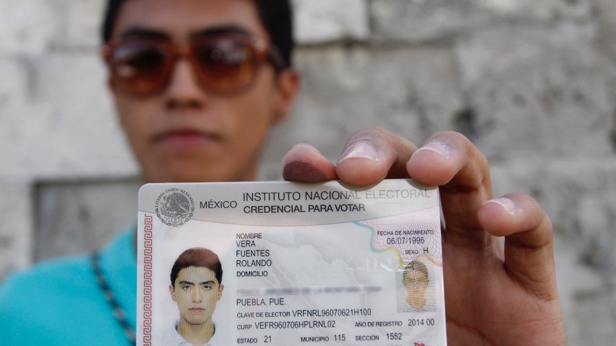 Credencial para votar INE