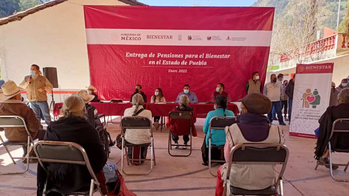 Entrega de la Pensión del Bienestar