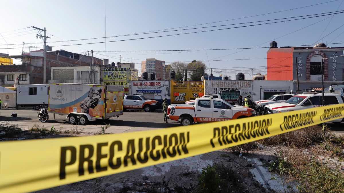 Explosion por fuga de gas