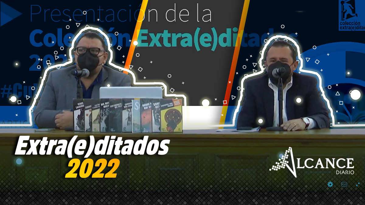 Presenta BUAP la colección literaria Extra(e)ditados 2022