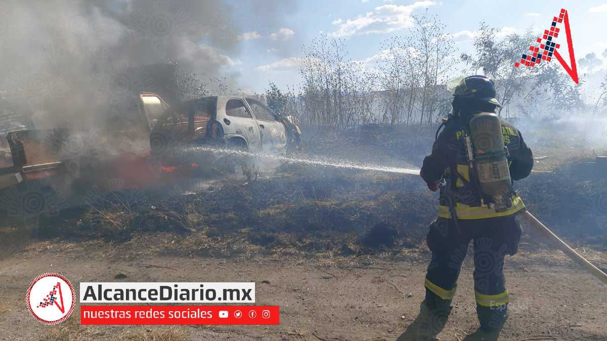 Incendio de corralón en la colonia Guadalupe Hidalgo