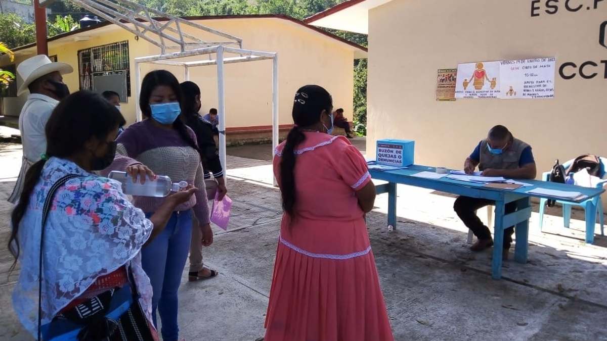 apoyos para el bienestar en la sierra norte