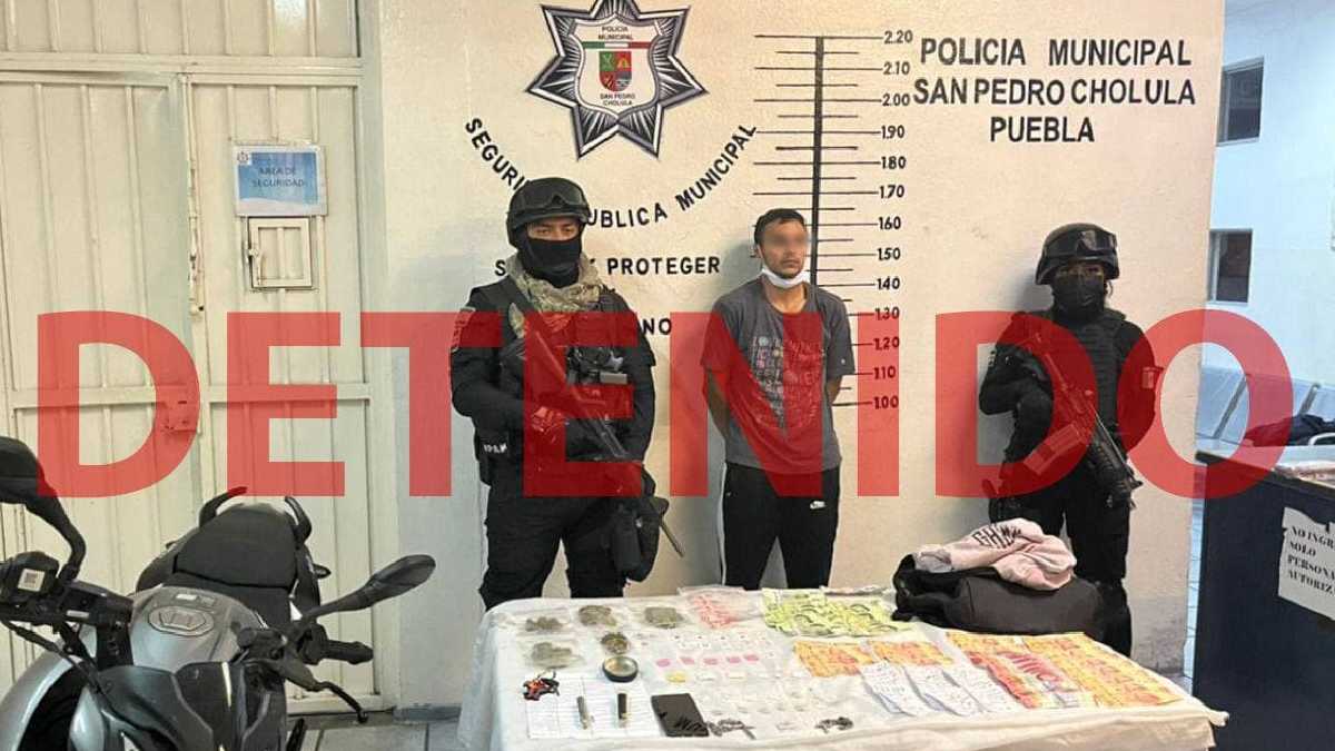 detenido en san pedro por narcomenudeo