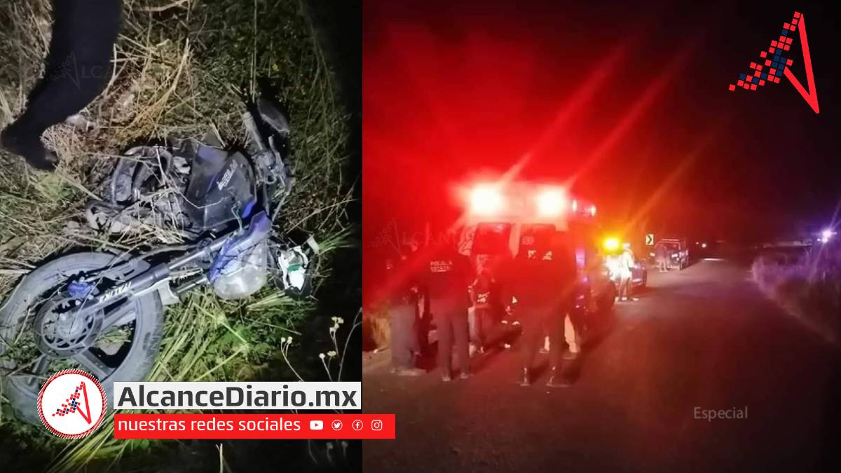 muere motociclista en Coxcatlán