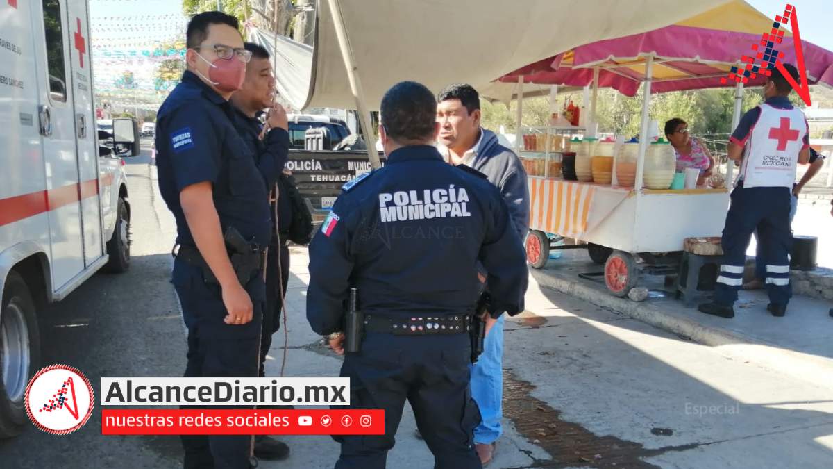 Bala perdida en Tehuacán