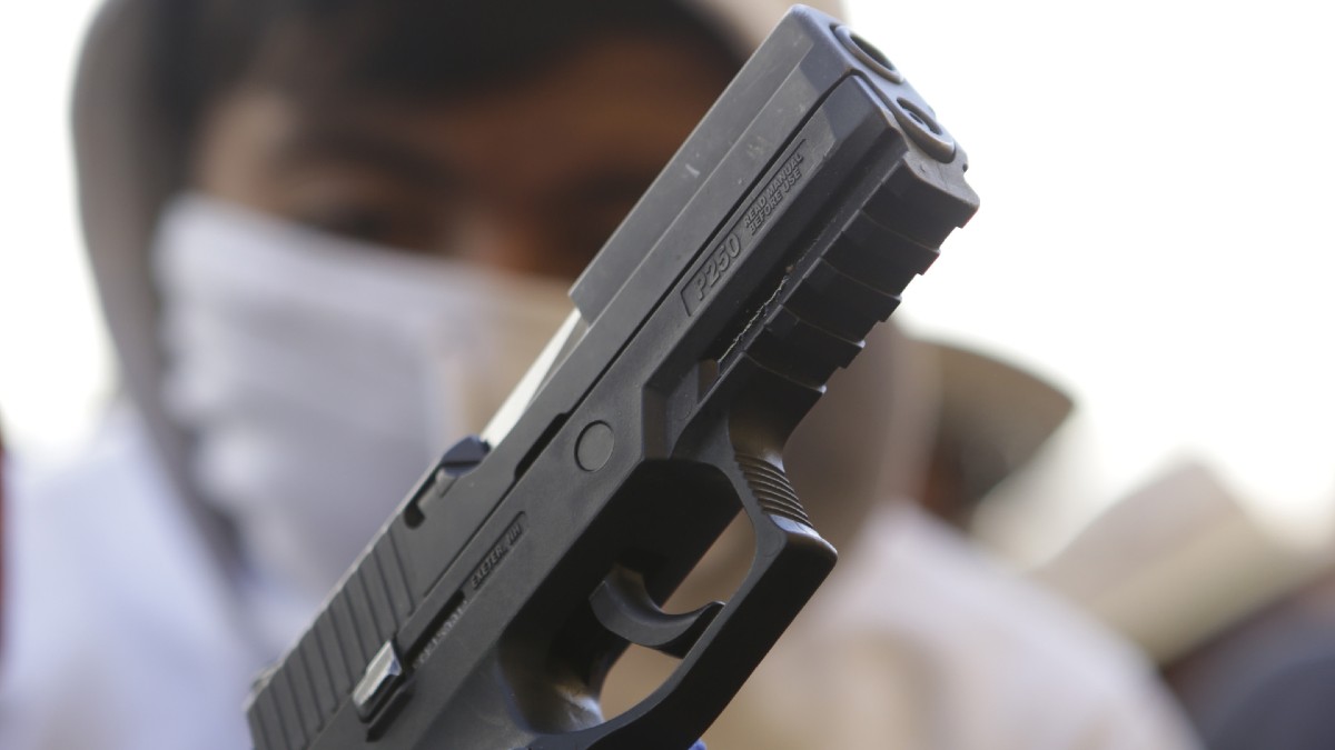 Detenido con arma