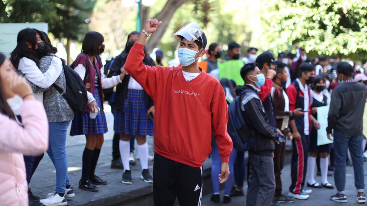 Estudiantes de la FNERRR