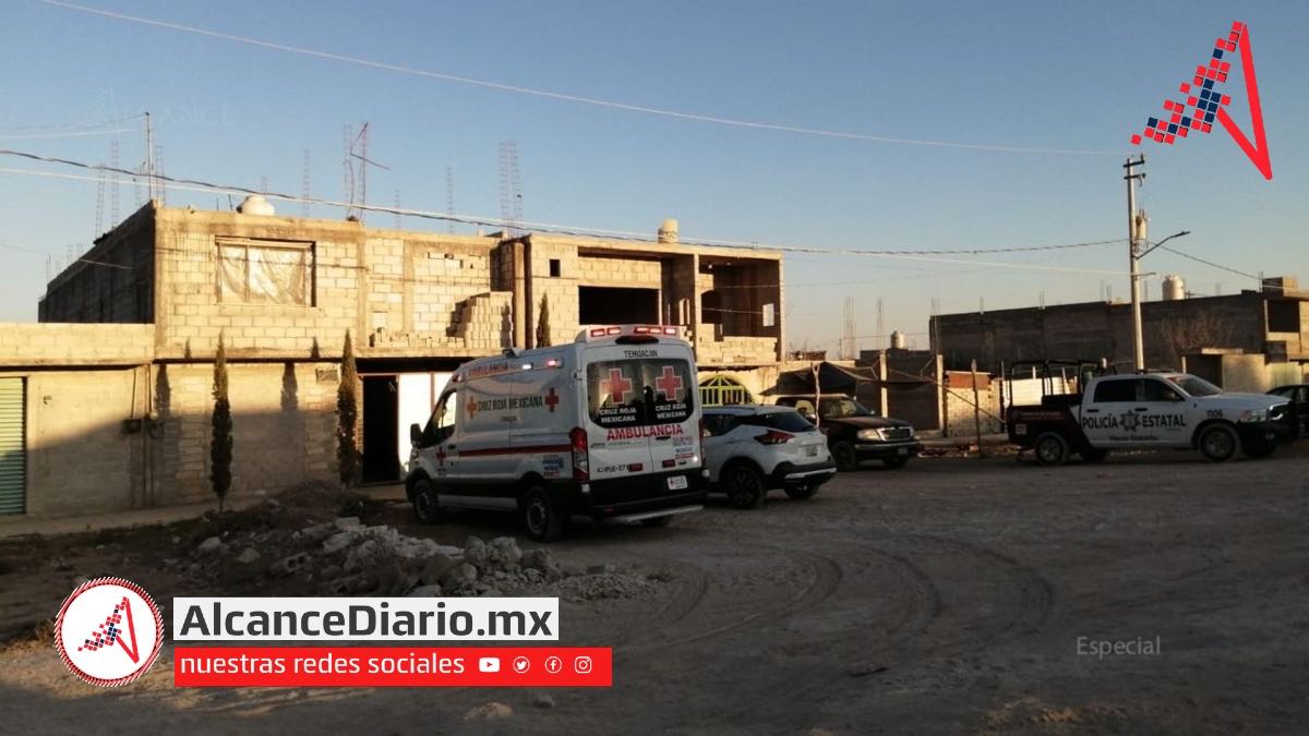 Hombre muerto en Tehuacán
