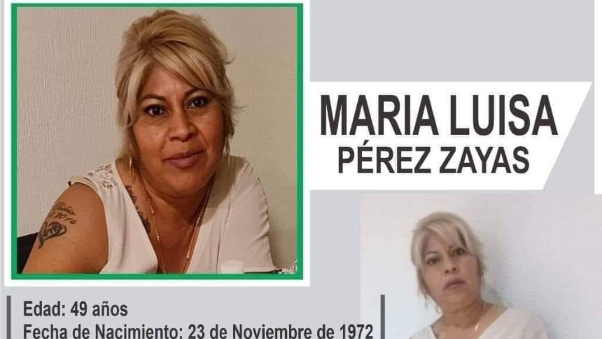 María Luis encontrada en Tecamachalco