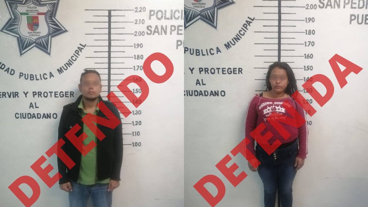 Narcomenudistas en San Pedro Cholula