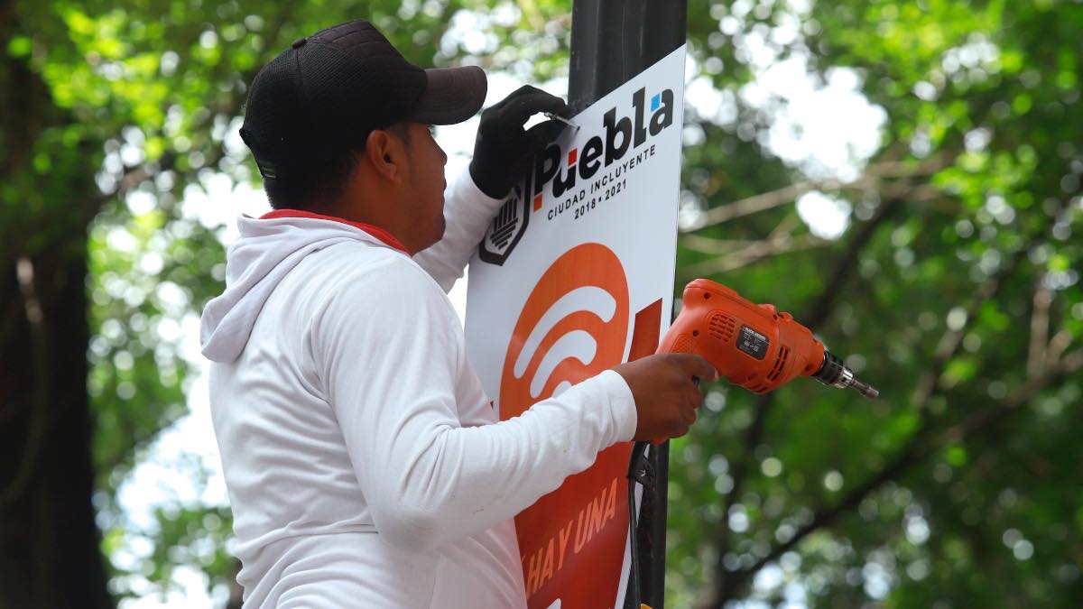 Wi-Fi gratis en Puebla