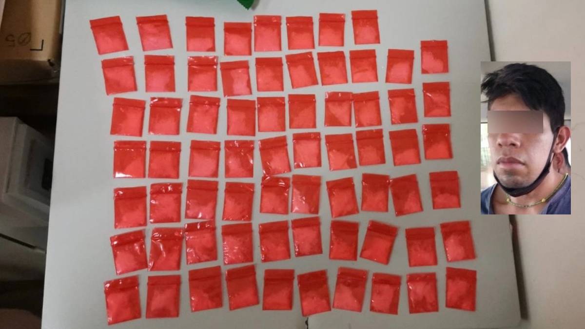 detenido con droga en san andrés