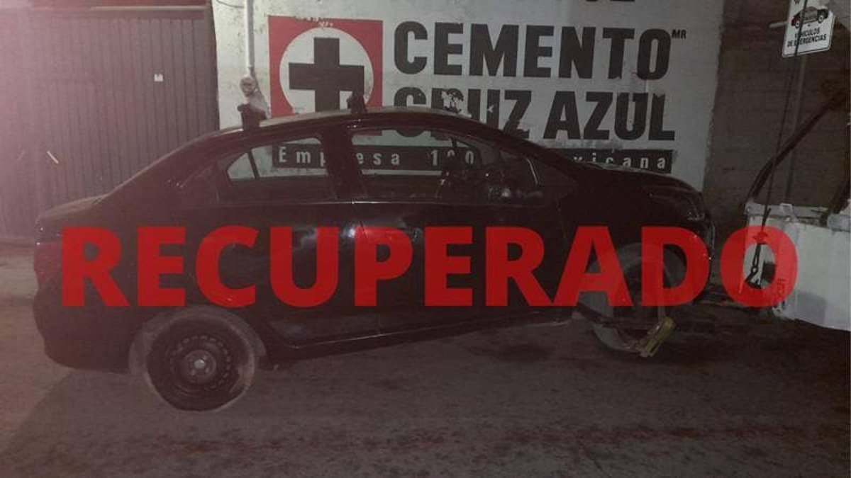 vehiculo recuperado san pedro cholula