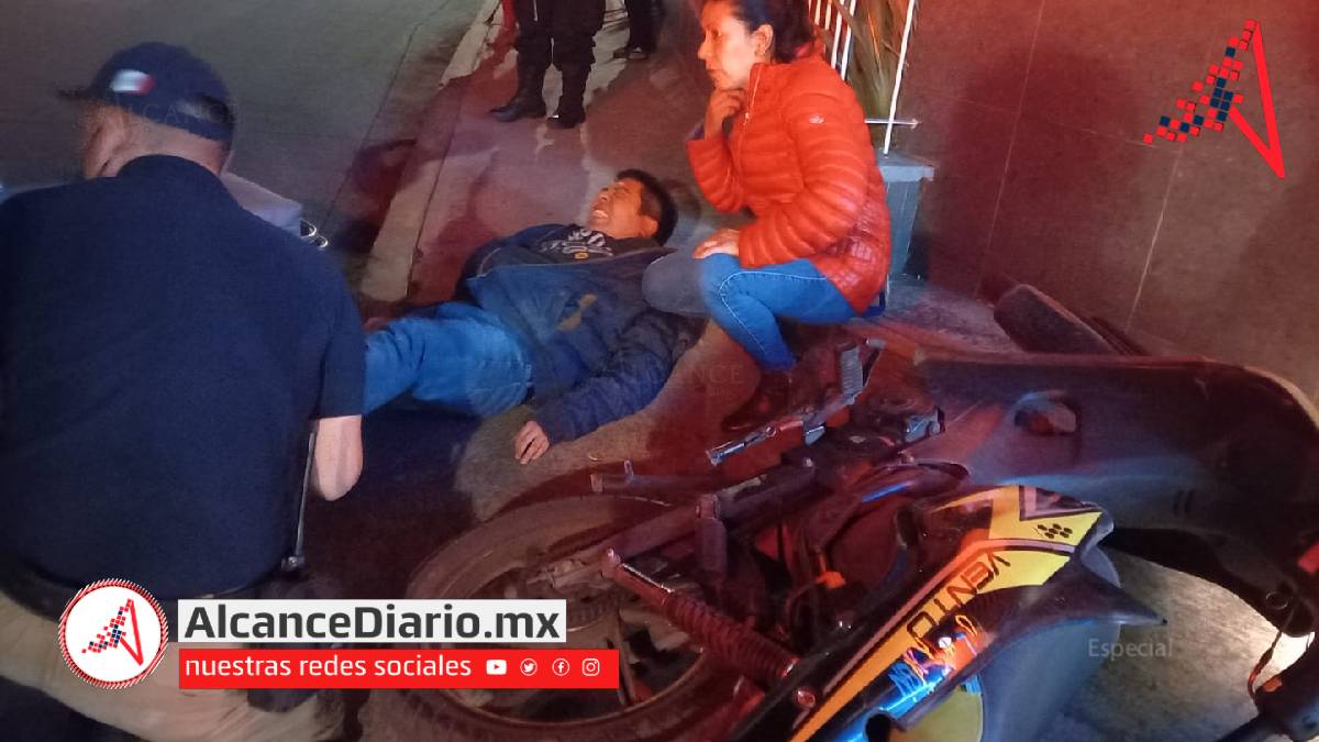 Accidente Motociclista en Teziutlán