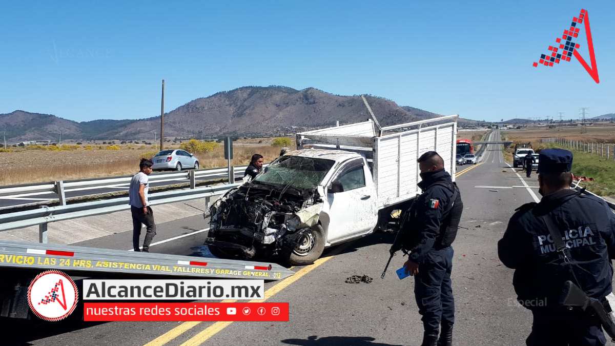 Accidente en la carretera a Teziutlan, altura de Cuyoaco