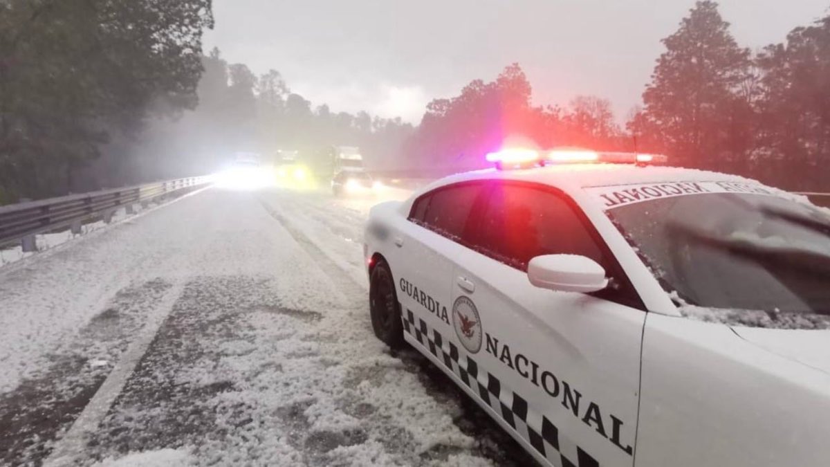 Accidente en la autopista México-Puebla