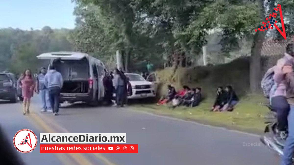 Choque en Zacatlán