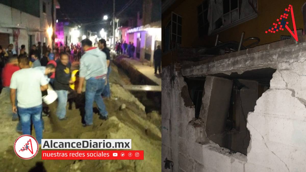 Explota un tanque de gas LP en Amozoc