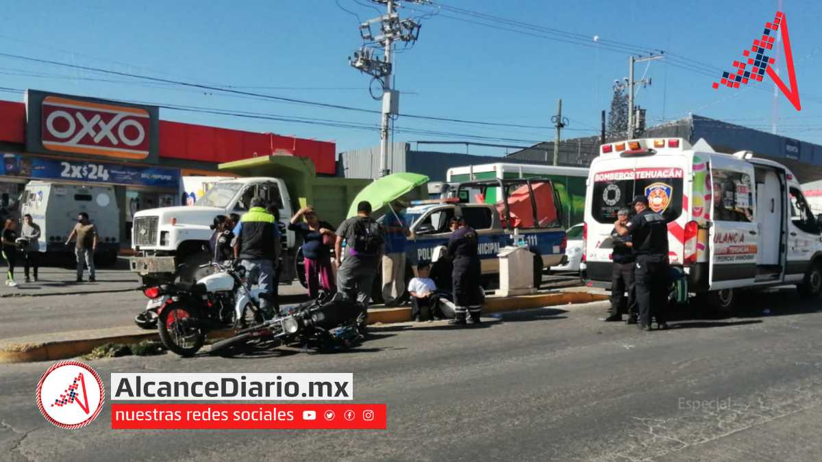 Joven atropellado en Tehuacán