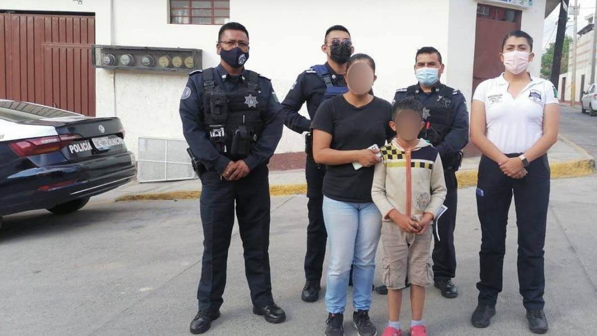 Menor extraviado en Puebla