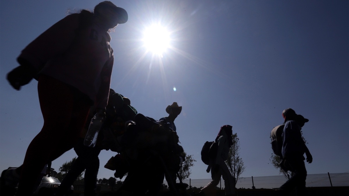 Migrante perdido en Estados Unidos