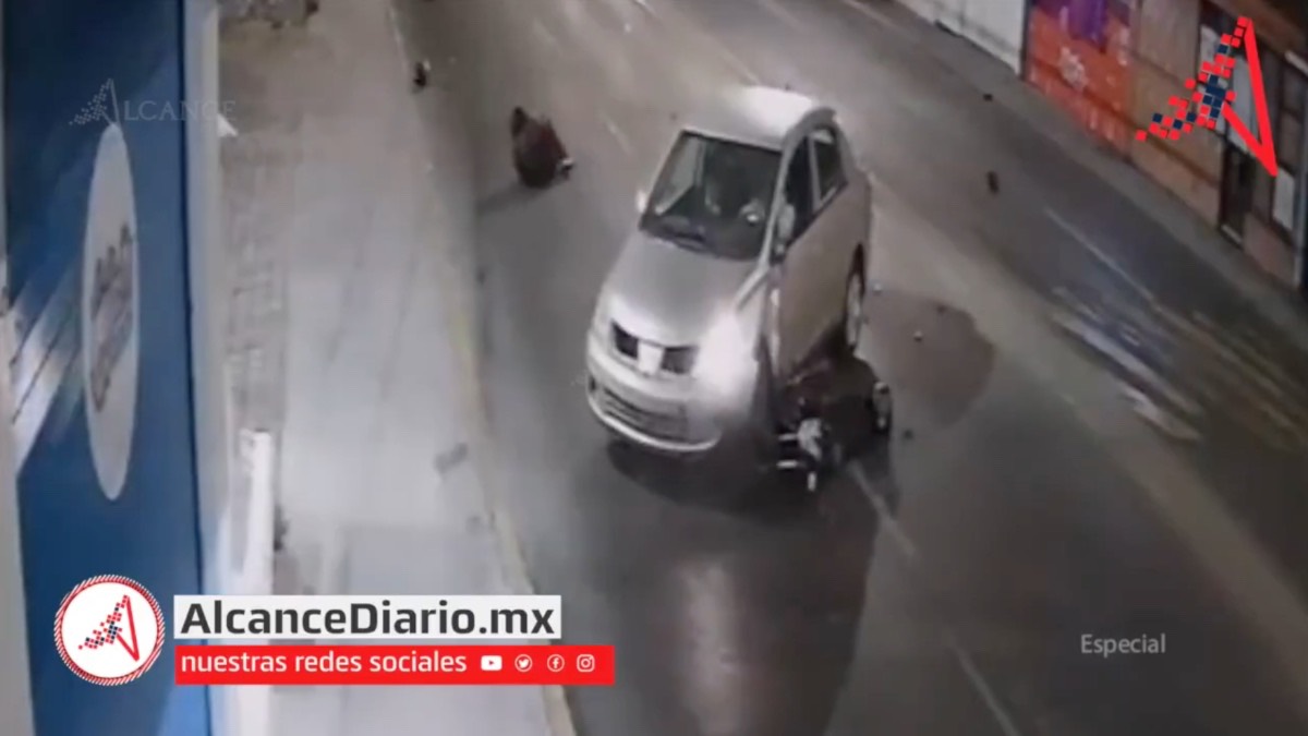 Motociclista herido