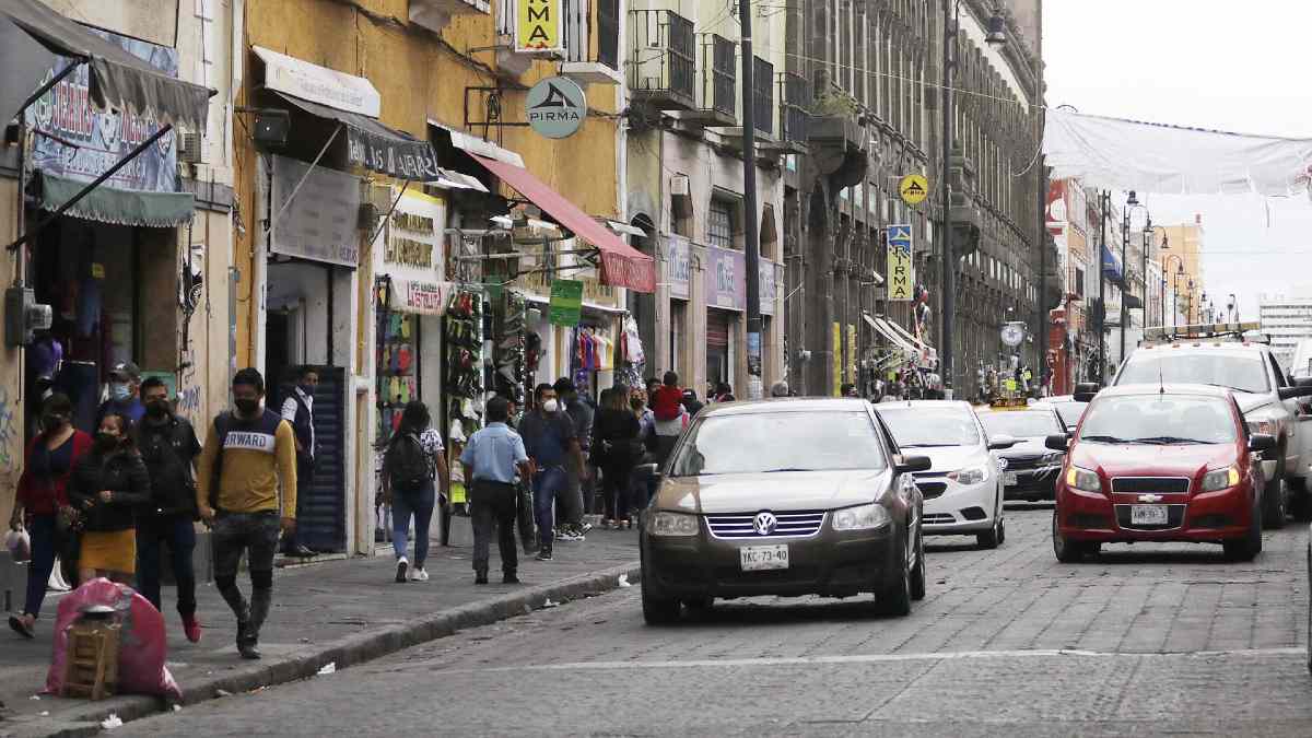 Vehículos en el Centro Histórico
