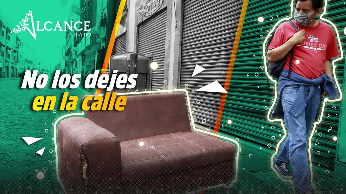 Solicita así el retiro de muebles y aparatos eléctricos ¡Es gratis el servicio!