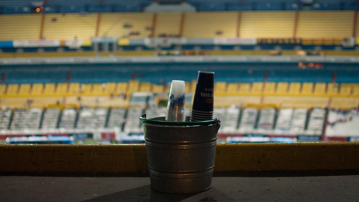 cerveza en estadio