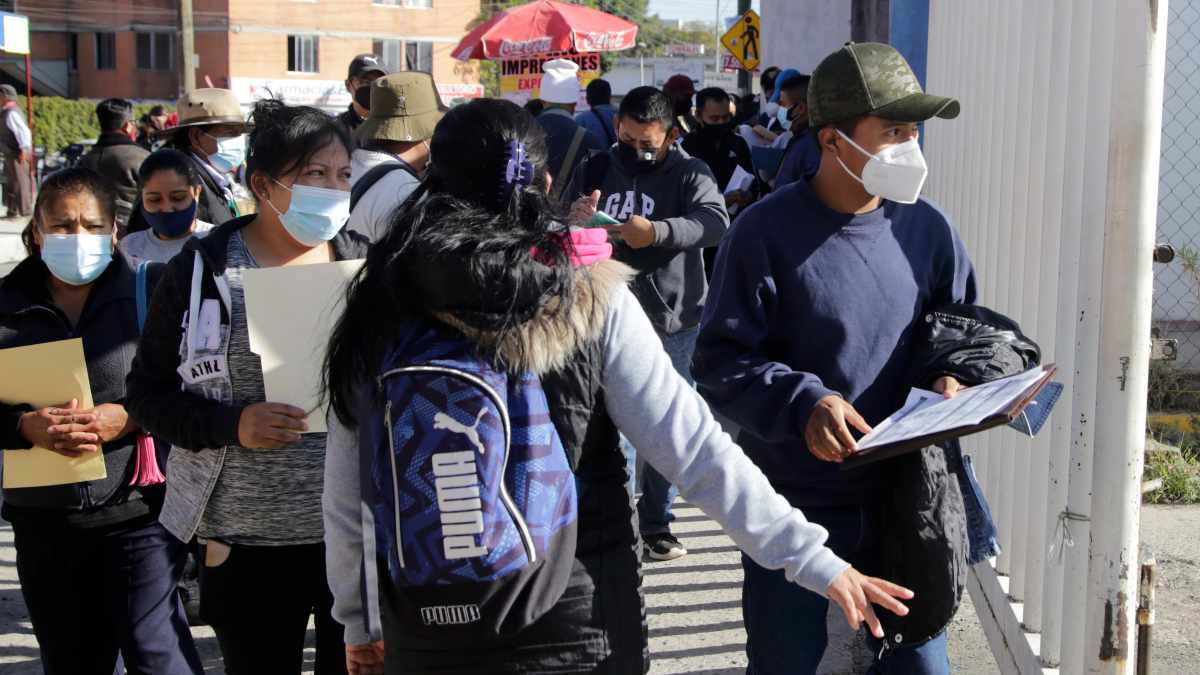 grupo de 18 no se vacunó