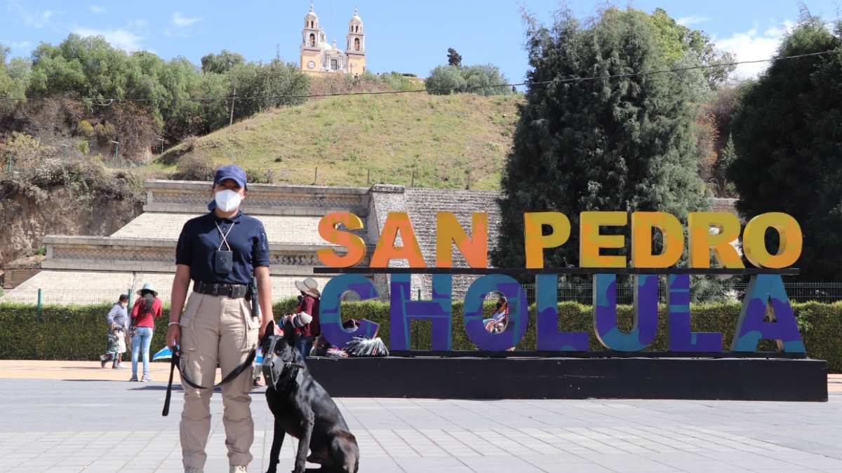 operativo en Cholula por equinoccio