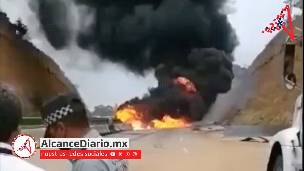 Accidente en la México-Puebla