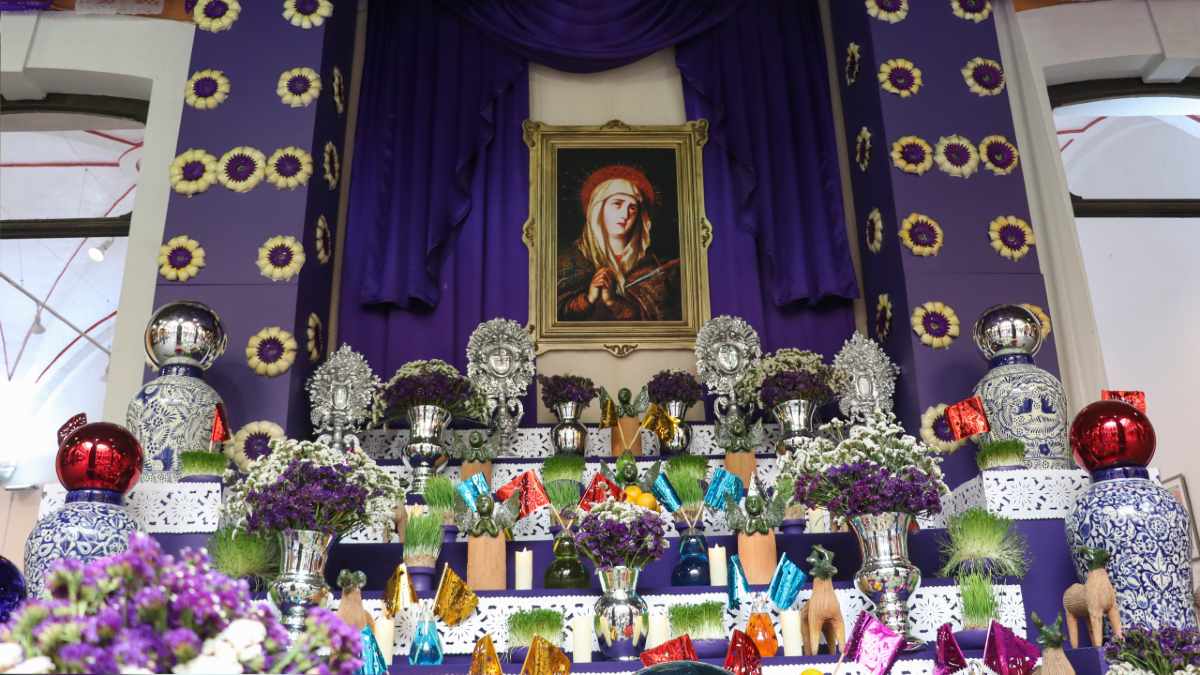 Altar de Dolores Casa de Cultura Puebla
