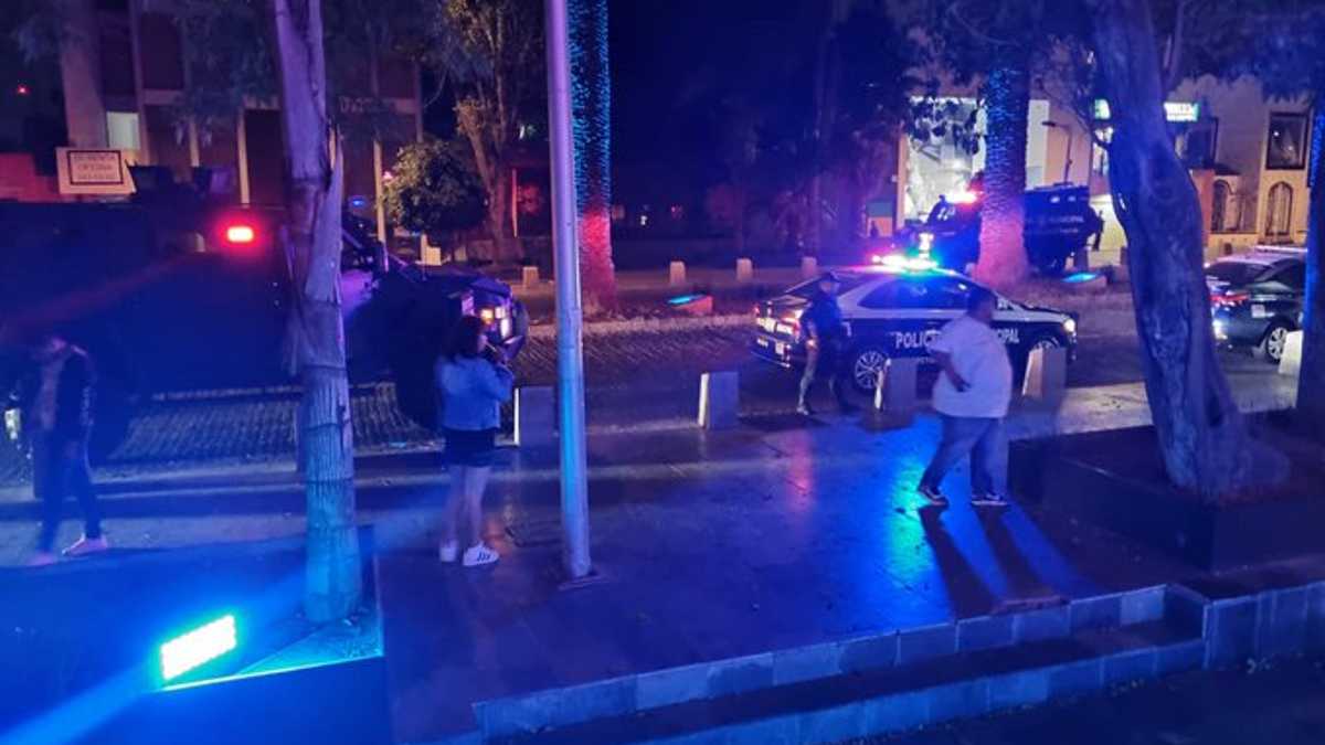 Balacera en la Juárez