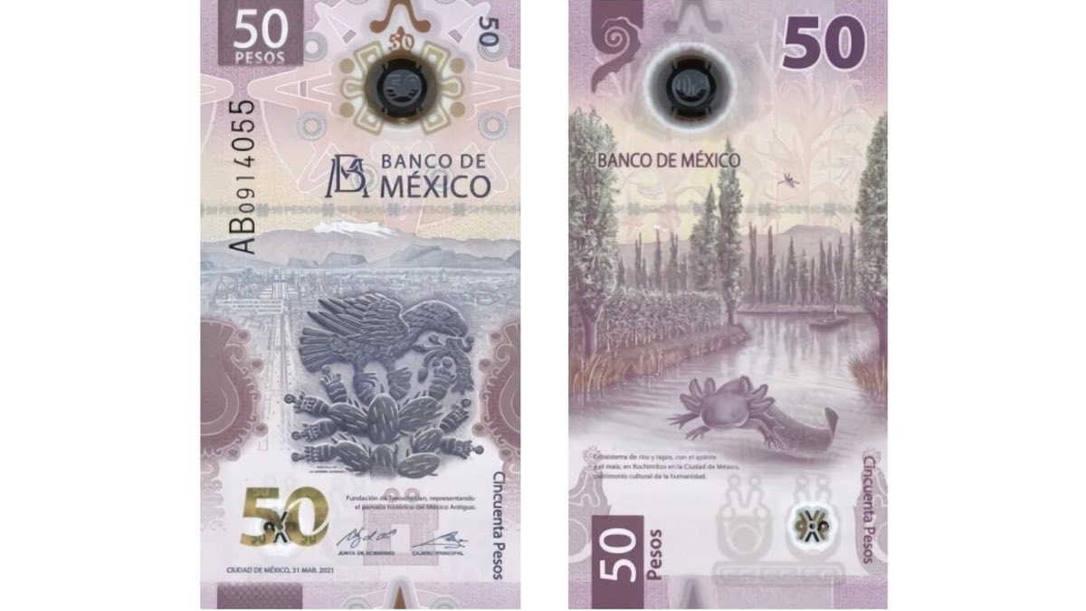 Billete de 50 pesos