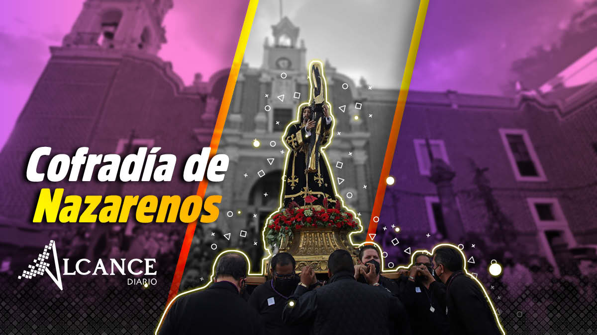 Cofradía de Nazarenos en Puebla