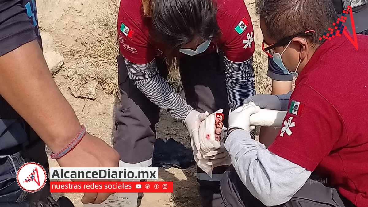 Hondureño cae de La Bestia en Cañada Morelos