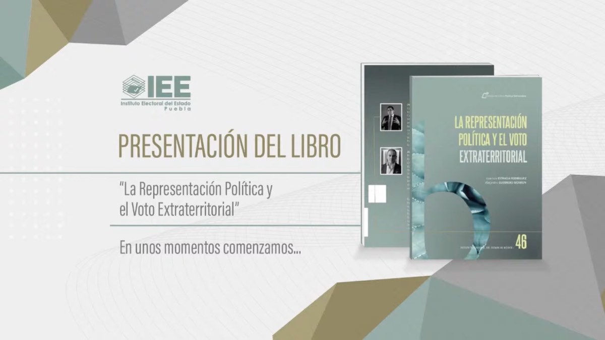 IEE presentación de libro sobre el voto migrante
