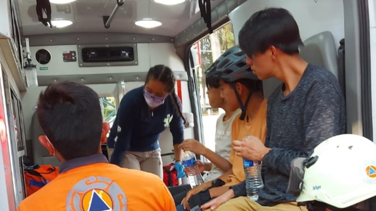 Jóvenes extraviados en El Aguacate