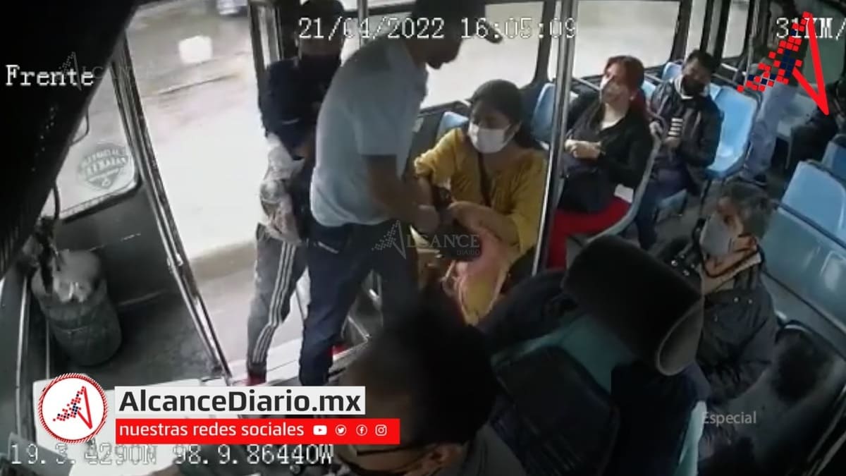 Ladrones ruta 68 Puebla