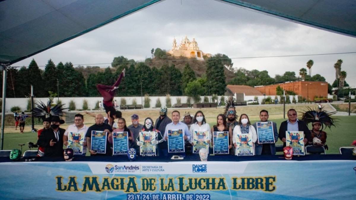 Lucha Libre en San Andrés Cholula