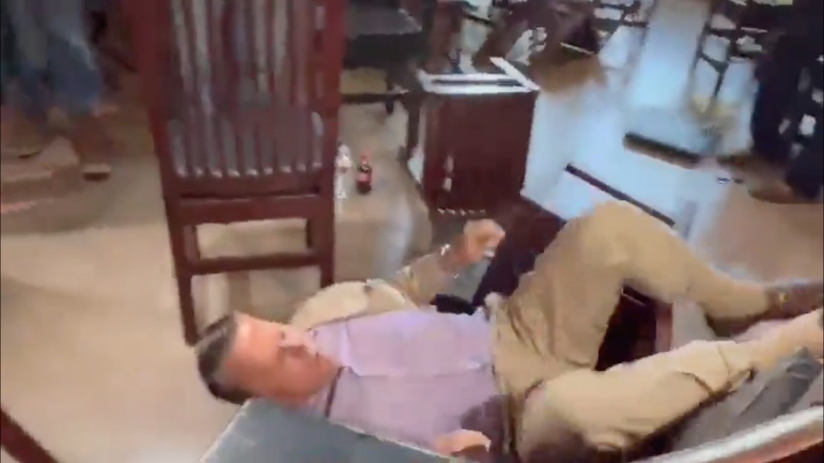 Pelea de Alfredo Adame