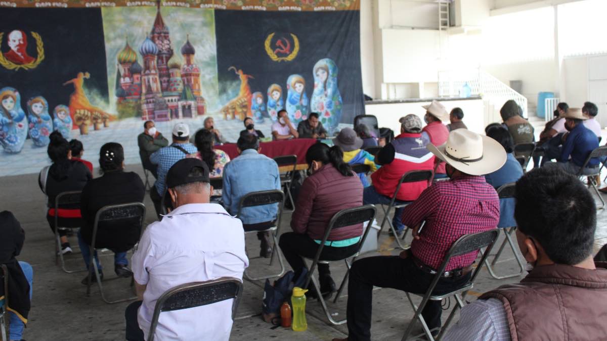 Reunión con simpatizantes del Movimiento Antorchista