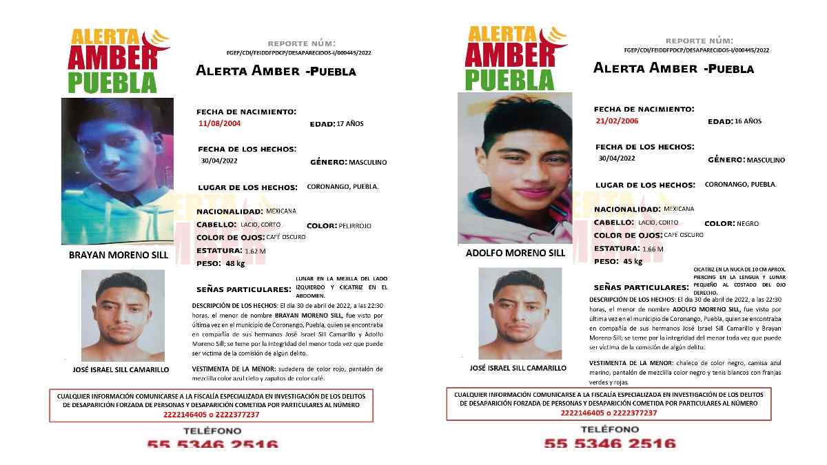 Activan alertas AMBER