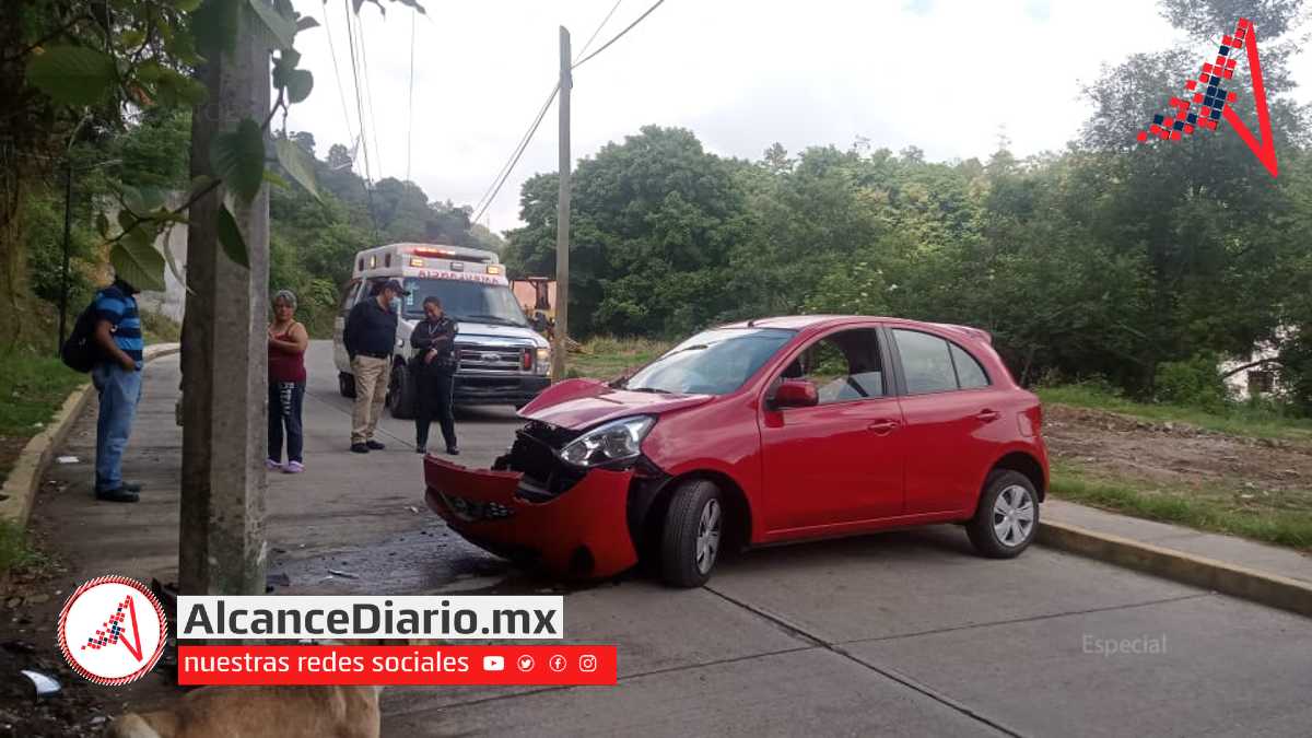 Choque en Teziutlán