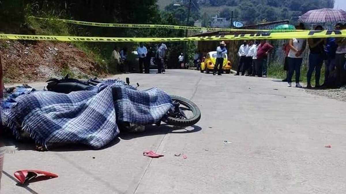 Choque en Zacapoaxtla