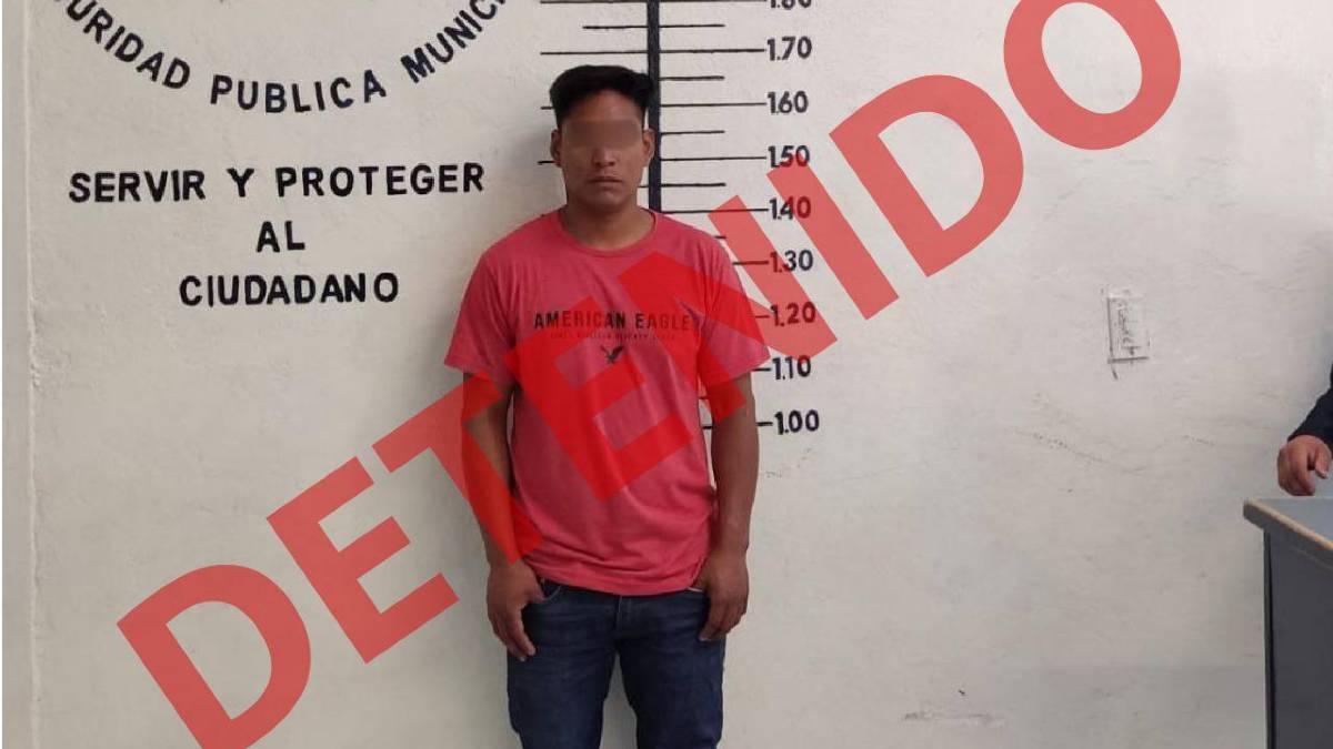 Detenido en Cholula